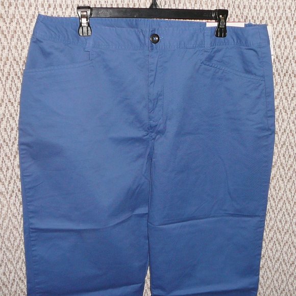 CJ Banks Capri Pants Classic Fit Cotton Stretch with Pockets 16 NWT - Picture 7 of 8